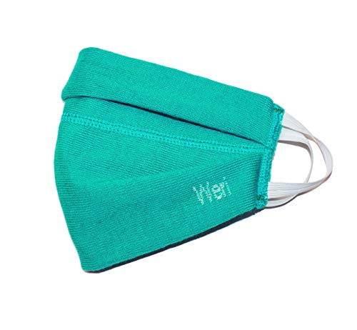 Preisvergleich Produktbild Weri Spezials Gesichtsmaske, Maske, Bandana,Multifunktionstuch Staubmaske.Face Mask für Herren für Wandern Sport und Freizeit (W17 / L26, Mint)