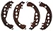 Bendix RS753 Relined Shoe Set
