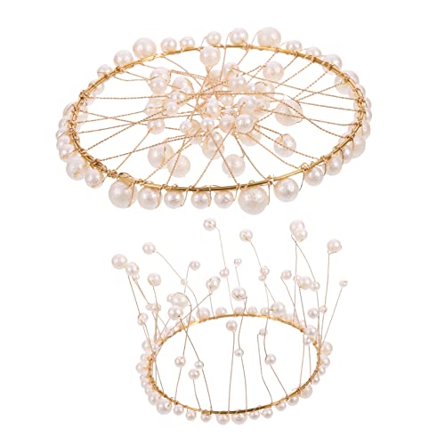 2pezzi Eleganti Perle Decorative Per Fotografia Di Unghie Accessori Per Gioielli e Decorazioni Per Servizi Fotografici Di Nail Art Per Orecchini e Trucco