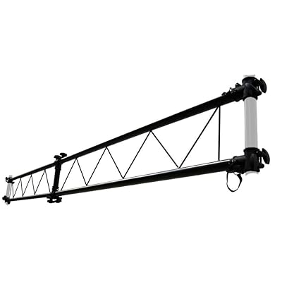 American Sound Connection ASC-L001-PART Pro Audio DJ Light Lighting Portable Truss 10 Foot I Beam Section - Add to Speaker Stands or Extension