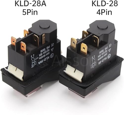 Bouton de démarrage électromagnétique KLD28 interrupteur machine-outil IP55 - 4