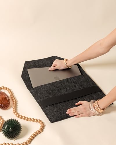 Funda para portátil SortJoy de fieltro para dispositivos hasta 15 pulgadas miniatura 3