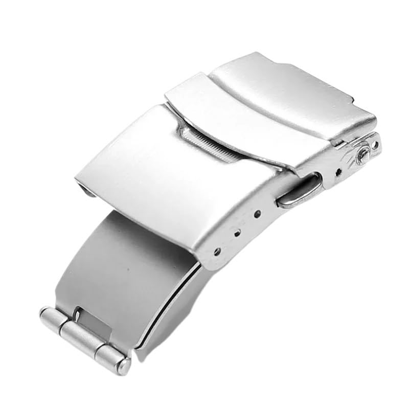 Boucle ardillon robuste en acier inoxydable pour montre 20 mm