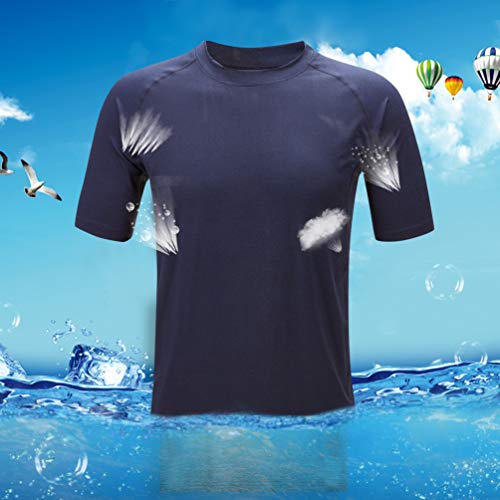 ZITY Sport Tshirt Men Funny Retro Guys Mens Novelty T-Shirt Navy XXX-Large - Thumbnail 2