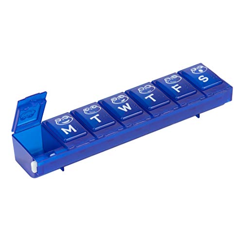 Apothecary Products Ezy-Dose Adult-Lock Family Pill Reminder, 1 Each