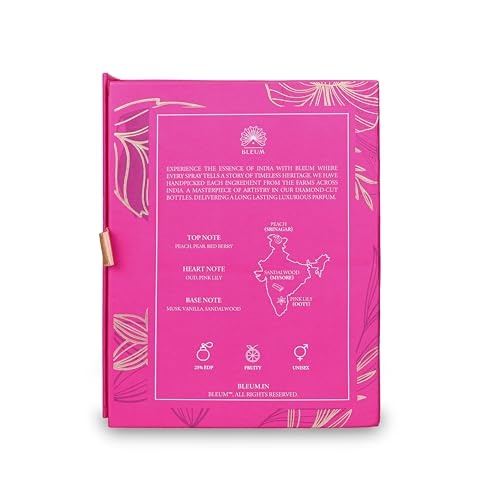 Image of BLEUM First Blush | 100 mL | Unisex Men Women | Long Lasting Fruity Perfume Fragrance Scent | 25% EDP Eau De Parfum (Fruity)