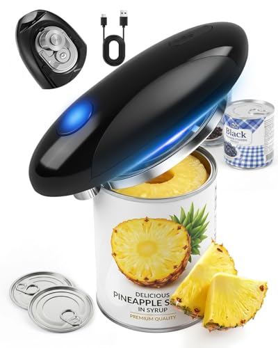 Electric Can Opener, One-Touch Hands Free Can Opener