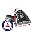 BISSELL 3-in-1 Stair and Upholstery Tool for SpotClean Portable Carpet Cleaners, SpotClean Accessory, For Carpet, Upholstery, Car Interiors, Stairs, Black/Red, 2369