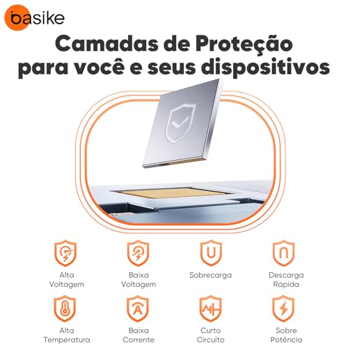 Power Bank Basike 20.000mAh com Cabos - foto 4
