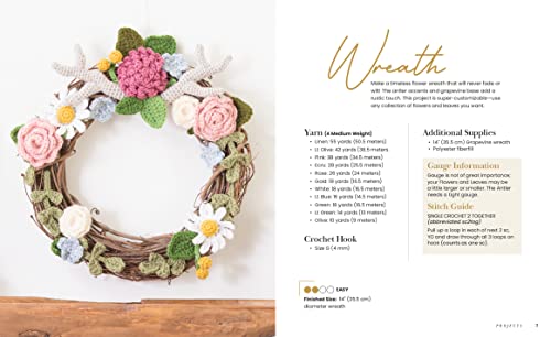 Modern Crochet Garden: Stylish Flower & Succulent Patterns to Stitch in a Day (22 Quick Projects) - Image 3