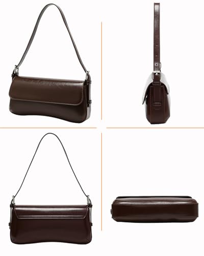 Image of Herald Small Shoulder Bag for Women, Hobo Clutch Handbag