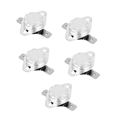 Interrupteur de contrôle de température, normalement fermé Interrupteur normalement fermé pour fournitures de bureau pour fournitures industrielles pour femme(55°C) Cover