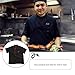 Kallory Kitchen Short Sleeve Chef Shirt - Food Service Coat & Bistro Uniform for Men & Women