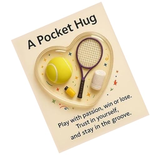 Sports Hug Cards - 10x8cm Pocket Motivational Keepsak, Inspirational Keepsake Card For Athletes Team Managers Fans Teammates Pra