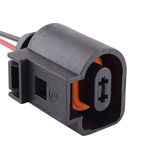 Cheriezing 1K0965561J Auxiliary Cooling Water Pump With Plug Compatible For A3 A4 Tt, Vw Bettle Cc Eos Golf Gti Jetta Passat Tiguan - 2.0T Engine #TOP5