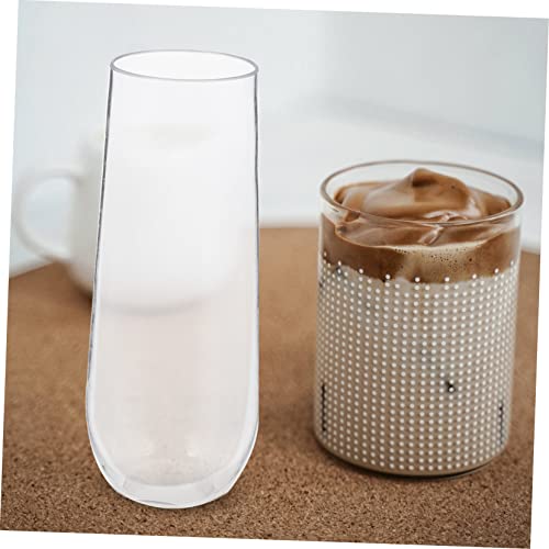 LIFKICH 4 peças de suporte de mesa de vidro champanhe copos de casamento transparentes cálice de vin