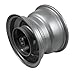 JMCHstore Silver Wheel Rim for Coleman CT200U BT200X CT200UEX 196cc Hisun 200-3 200-7, Axis M200 Mini bike (Rear)