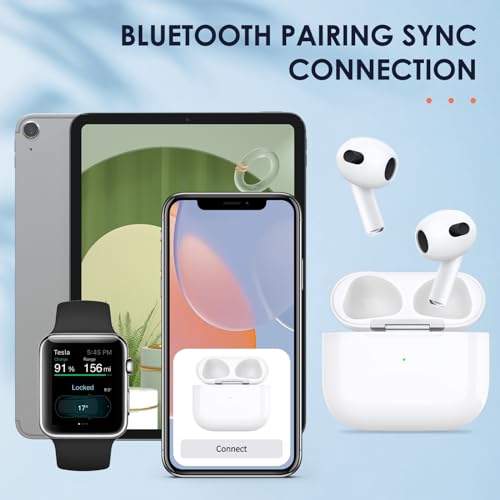 Image of Wireless Charging Case Replacement Compatible with AirPod 3rd Generation (Not Pro 3)