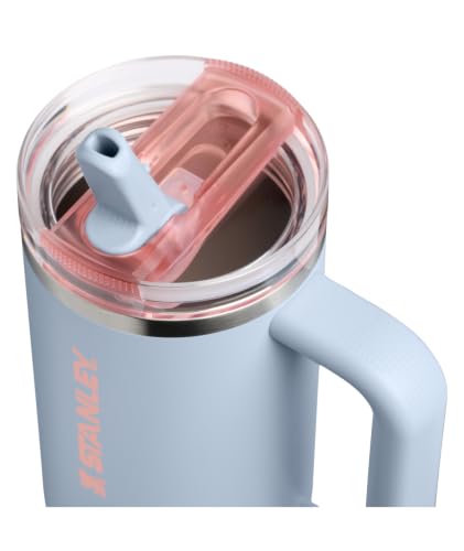 Image of STANLEY Quencher ProTour Flip Straw Tumbler with Leakproof Lid 30 oz | Built-in Straw and Handle | Cup Holder Compatible for Travel | insulated Stainless Steel Cup | BPA-Free | Blue Dream