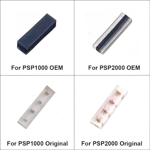 Replacement 3D Analog Joystick Conductive Rubber Pad Plastic Contact Conductive Rubber Pad for PSP 1000 2000 (PSP1000 OEM)
