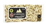  Turrón duro Alicante artesano con 67% Almendra Marcona  La Carrasqueta Turrón Artesano