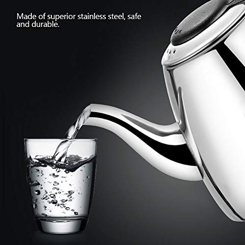 Hervidor Eléctrico de Acero Inoxidable 1.2 L Plata miniatura 5