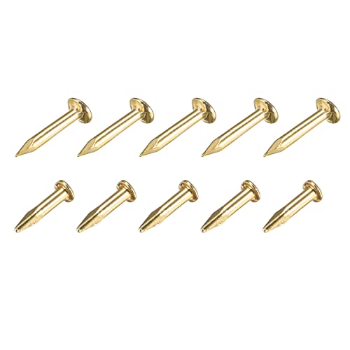 uxcell 500pcs 300pcs Clavos pequeños 1x8mm 1.2x6mm para decoración DIY miniatura 1