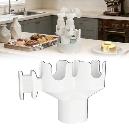 Portable Detachable Nursing Bottle Holder, Baby Bottle Stand for Stability, Multi-Compartment Bottle Accessory Organizer, Dual Organizer & Space-Saving Design, Tool-Free Installation