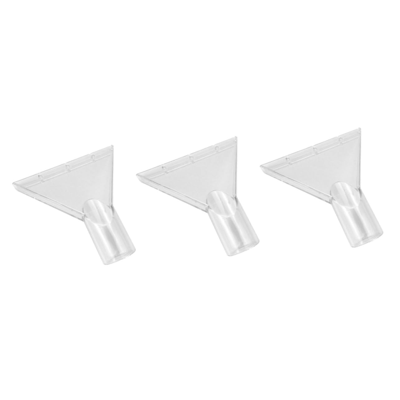 PRETYZOOM 3 Piezas Extractor Transparente para Aspiradora Accesorio de Limpieza de Alfombras Adaptador para Aire Hogar y Oficina