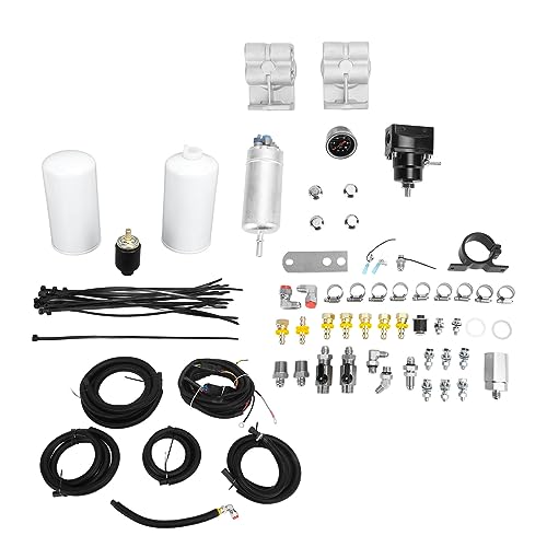 Bomba de Combustible con Conector, PowerStroke OBS 1994-1997 Kit de Conversión E-350, Conectores AMP, Kit de Reemplazo de Arneses de Cableado, Más Capacidad de Filtración