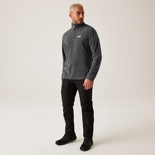 Regatta Thompson Herren Fleece Jacke, Grau (Iron), 52-54 EU (Herstellergröße: L)