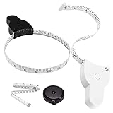 Automatic Telescopic Tape Measure, 4 Pack Body Measure Tape 60 inch (150cm), Self-Tightening Retract