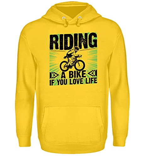 Sweat à capuche Riding a Bike célébrer le plaisir de rouler en liberté