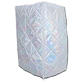 Kisangel Wasserdichter Wandheizstrahler Schutzcover Wetterfeste Heizstrahler Abdeckung Langlebiger Patio Heizungsschutz Eleganter Wandmontage Heizstrahler Bezug für Garage und Garten