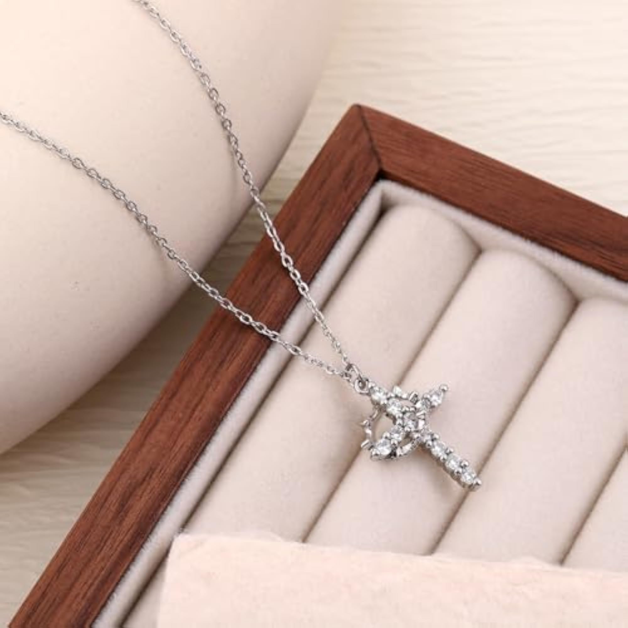Cross Necklace for Women, Stylish Pendant