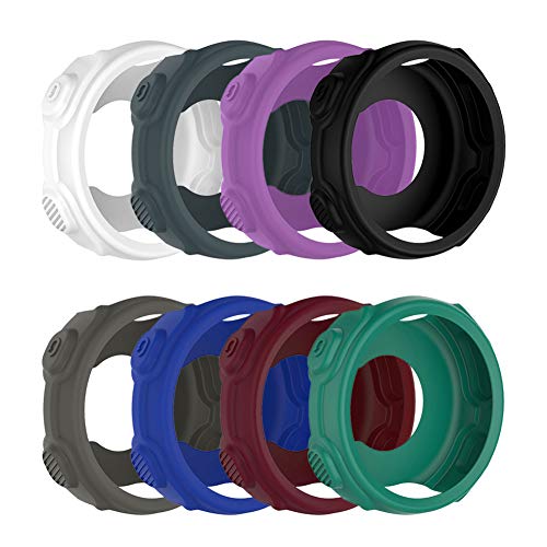 Everpertuk Funda Protectora Reloj, Funda de Silicona para Reloj Garmin Forerunner 235 735XT (8 Colores)