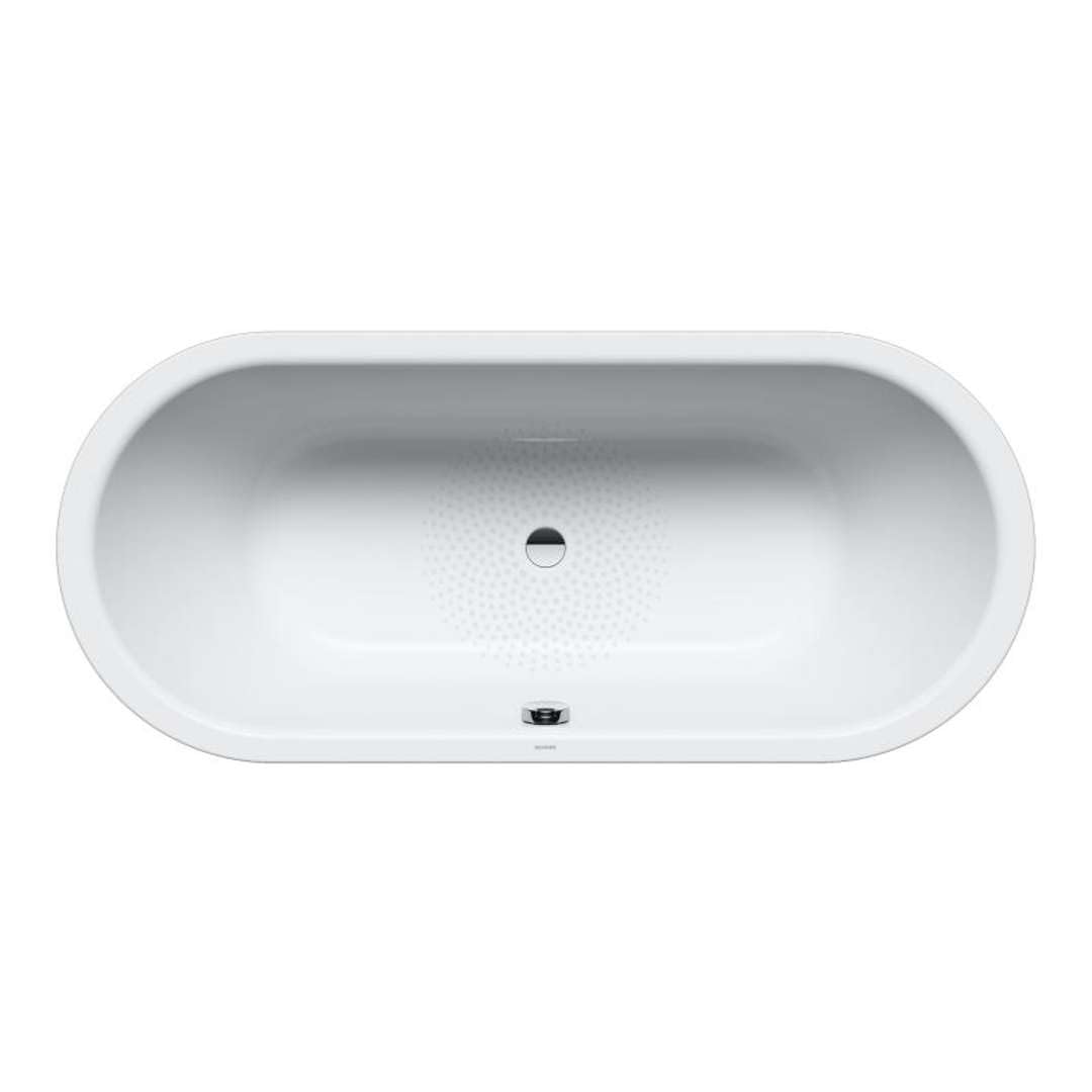 Kaldewei - Bañera de acero ambiente clásico duo ovalada 113 antislip 1700x750mm alpinweiss