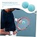 Parliky Elastic Blue Tennis Balls Sturdy Soft for Boys and Girls Adults Dog Toys Court Games Indoor/Outdoor Exercise
