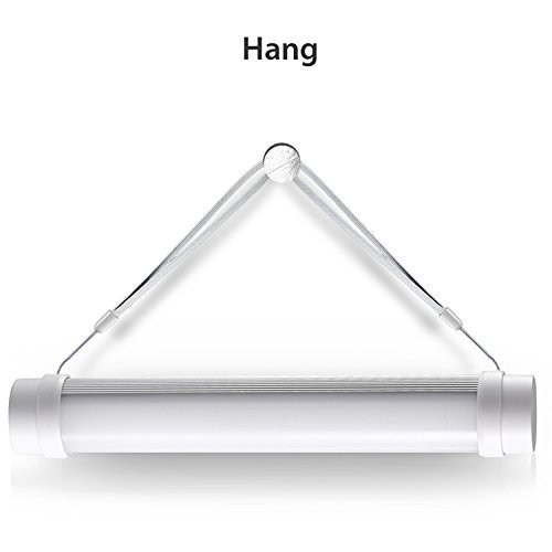 Q6 Bright Portable LED Camping Lantern Emergency Flashlight, USB Charging, White