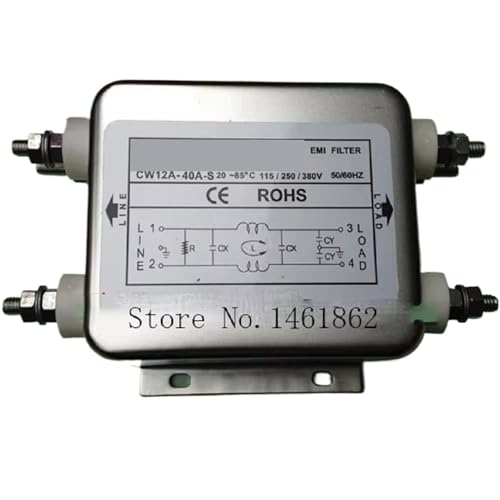 Filtro de potencia CW15E-10A-T EMI para eliminar interferencias en el hogar