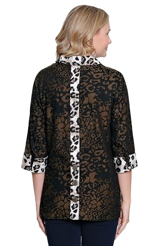 Ali Miles Woven Jacquard Popover Tunic for Women2