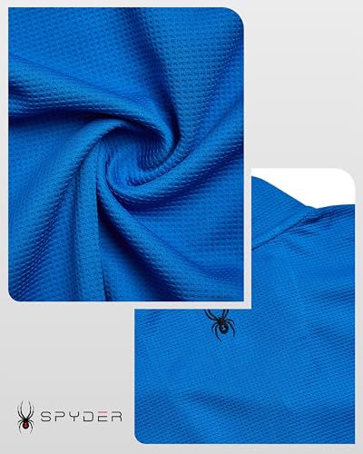 Spyder Men's Active Sweatshirt - Lightweight Fleece Quarter Zip Pullover Workout Sweatshirt with Zipper Placket (Sizes: S-XL)4