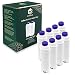 Produktbild EMBRO 8 Wasserfilter für Delonghi Kaffeemaschinen DLS C002 SER3017 5513292811 for ECAM EC820 EC860 21.117 22.110.B 350.55.B 44.660.B ETAM 29.510.Sb ESAM 4200.S BCO, TÜV SÜD Zertifizierte