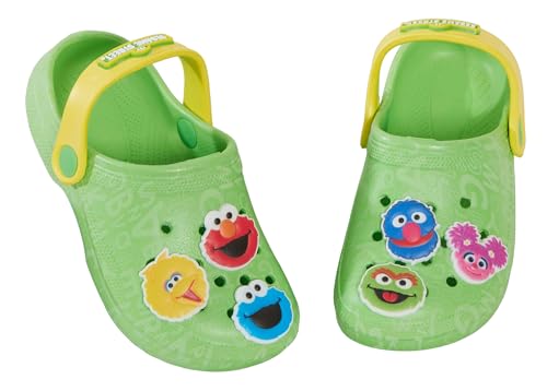 Sesame Street Girls Boys Clogs 9 UK Child Multi