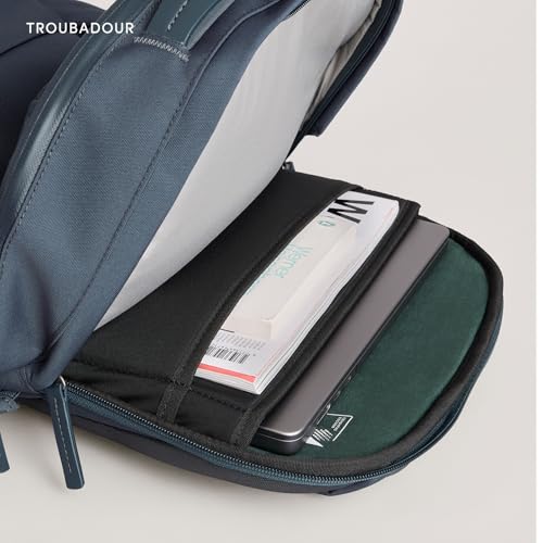 Image of Troubadour Apex 4.0-22L Premium Laptop Backpack - Ergonomic & Water Resistant - Designed for Work and Travel - Basalt