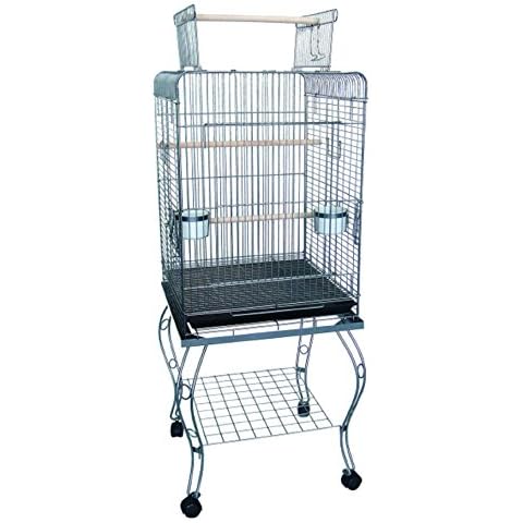 YML Parrot Cage, 28-Pound, Antique Copper Cover