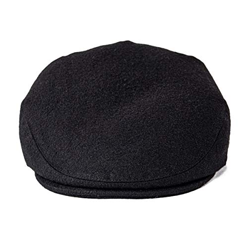 FEINION Men's Wool Tweed Newsboy Ivy Cap Gatsby Golf Flat Hat