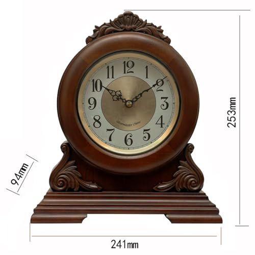 Relojes de mesa europeos antiguos con musica para chimenea 3