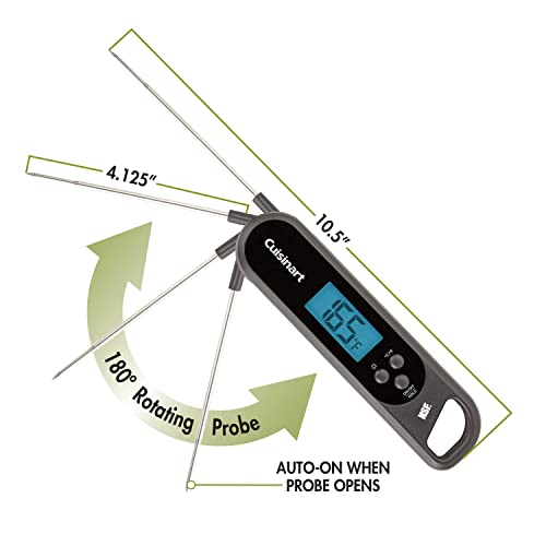 Thermomètre Cuisinart CSG-300 lecture rapide pour barbecue réussi