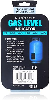 Sound Vision Magnetic Gas LPG Fuel Butane Propane Bottle Tank Level Indicator Gauge Caravan Motorhome Travel BBQ